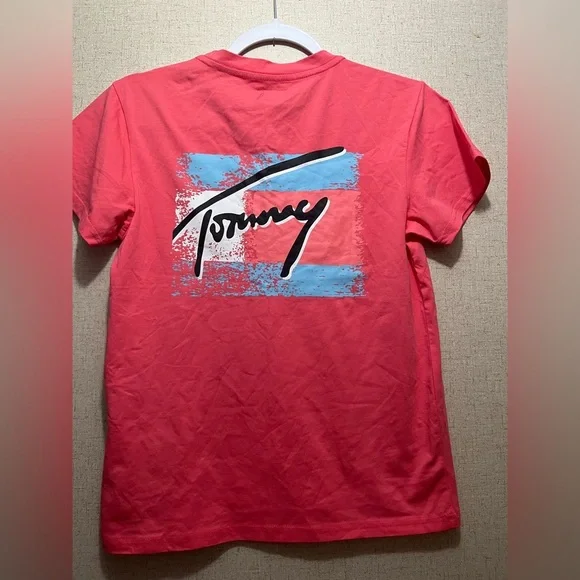 Tommy Hilfiger Men’s Flag T-Shirt 
Size Small - Picture 2 of 5